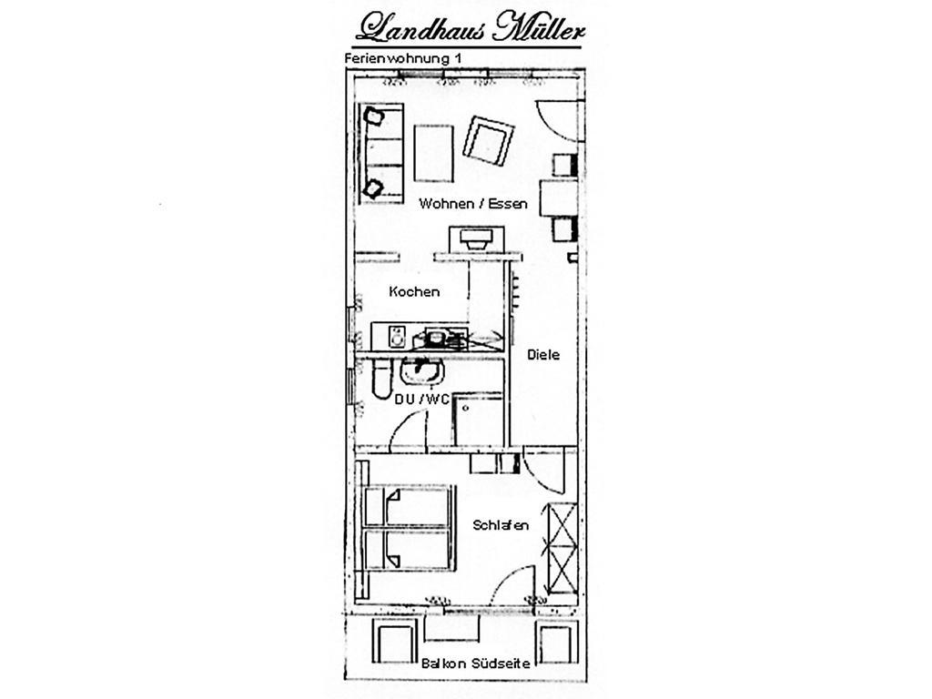 Landhaus Mueller باد بيرنباخ المظهر الخارجي الصورة